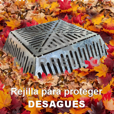 REJILLAS PARA PROTEGER DESAGÜES